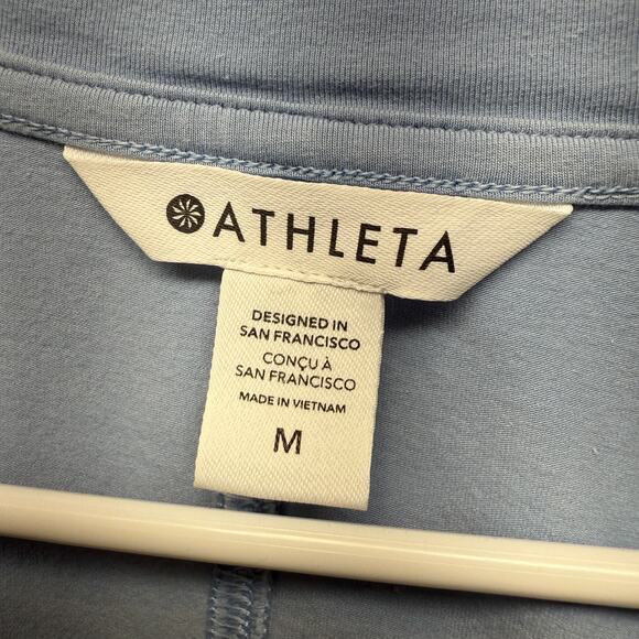 Athleta Tote Bag & Long Sleeve VNeck Side Ruched Shirt Size M - Picture 10 of 16